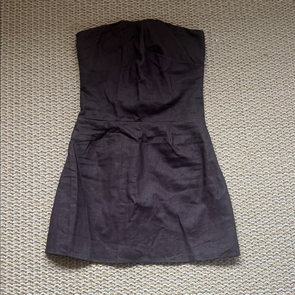 Chic Strapless Black Dress